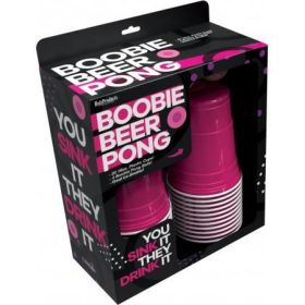 Boobie Beer Pong Drinking Game 20 Cups 4 Balls - HO3288