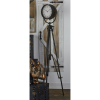 DecMode 57" Black Metal Tall Tripod Clock - DecMode