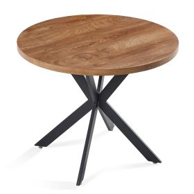 Table Top Only !!! Easy-Assembly Round Dining Table,Coffee Table for Cafe/Bar Kitchen Dining Office - as Pic